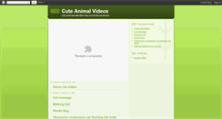 Desktop Screenshot of cute-animal-videos.blogspot.com
