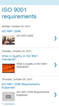 Mobile Screenshot of iso9001requirements.blogspot.com
