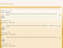 Tablet Screenshot of goodmorningaseem.blogspot.com