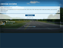 Tablet Screenshot of conociendosociales.blogspot.com