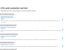 Tablet Screenshot of m6jdb-life-and-customer-service.blogspot.com