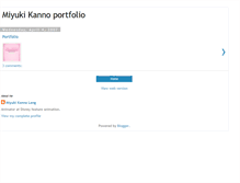 Tablet Screenshot of miyukikanno.blogspot.com