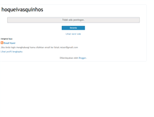 Tablet Screenshot of hoqueivasquinhos.blogspot.com