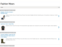 Tablet Screenshot of fashionwearz.blogspot.com