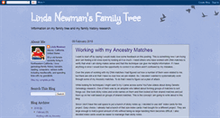 Desktop Screenshot of linda-family-tree.blogspot.com