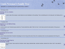 Tablet Screenshot of linda-family-tree.blogspot.com