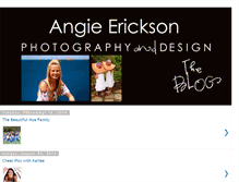 Tablet Screenshot of angieericksonphotography.blogspot.com