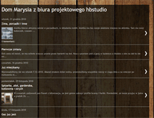 Tablet Screenshot of naszamarysia.blogspot.com