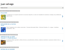 Tablet Screenshot of juansalvago.blogspot.com