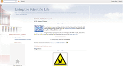 Desktop Screenshot of girlscientist.blogspot.com