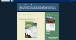 Desktop Screenshot of explorewesternnewyork.blogspot.com