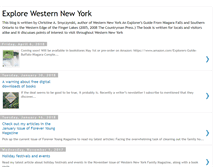 Tablet Screenshot of explorewesternnewyork.blogspot.com