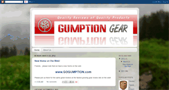 Desktop Screenshot of gumptiongear.blogspot.com