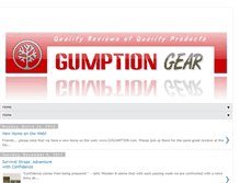 Tablet Screenshot of gumptiongear.blogspot.com