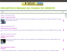 Tablet Screenshot of encantosemagiasdaciganadooriente.blogspot.com