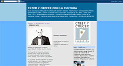 Desktop Screenshot of creerycrecercultura.blogspot.com