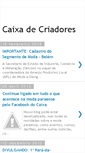 Mobile Screenshot of caixadecriadores.blogspot.com