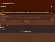 Tablet Screenshot of elmercantilismouca.blogspot.com