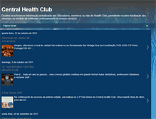 Tablet Screenshot of centralhealthclub.blogspot.com