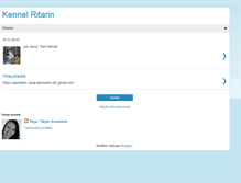 Tablet Screenshot of kennelritarin.blogspot.com