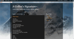 Desktop Screenshot of lonelycoffee.blogspot.com