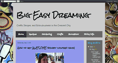 Desktop Screenshot of bigeasydreaming.blogspot.com