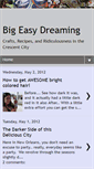 Mobile Screenshot of bigeasydreaming.blogspot.com