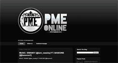 Desktop Screenshot of pmenews.blogspot.com