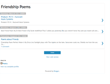 Tablet Screenshot of friendpoems.blogspot.com