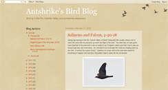 Desktop Screenshot of antshrike.blogspot.com