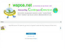 Tablet Screenshot of cuentosparacomunicar.blogspot.com