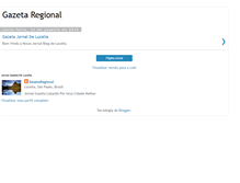 Tablet Screenshot of gazeta-regional-lucelia.blogspot.com