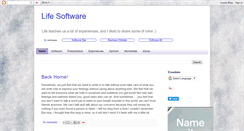 Desktop Screenshot of life-software5.blogspot.com