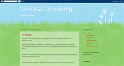 Desktop Screenshot of princessacademy-tl.blogspot.com