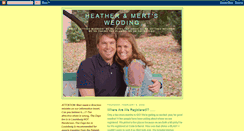 Desktop Screenshot of heather-mert-wed.blogspot.com