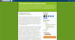 Desktop Screenshot of irishsouthafrican.blogspot.com