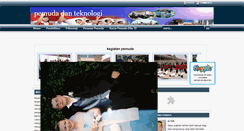 Desktop Screenshot of pemuda-teknologi.blogspot.com