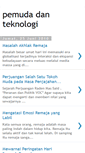 Mobile Screenshot of pemuda-teknologi.blogspot.com
