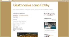 Desktop Screenshot of gastronomiacomohobby.blogspot.com