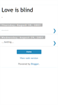 Mobile Screenshot of loveisblind.blogspot.com