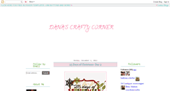 Desktop Screenshot of danascraftycorner.blogspot.com