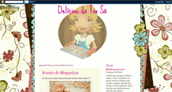 Desktop Screenshot of deliciasdatiasa.blogspot.com