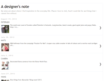 Tablet Screenshot of a-designers-note.blogspot.com