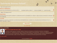 Tablet Screenshot of materno-infantil-243.blogspot.com