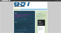 Desktop Screenshot of my-hot-space.blogspot.com