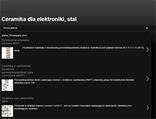 Tablet Screenshot of elektroceramika.blogspot.com