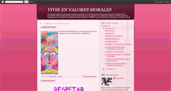 Desktop Screenshot of midiariovaloresmorales.blogspot.com