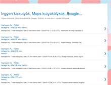 Tablet Screenshot of ingyen-kiskutyak.blogspot.com