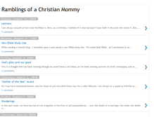 Tablet Screenshot of mommyandgod.blogspot.com