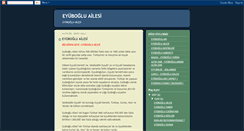 Desktop Screenshot of eyubogluailesi.blogspot.com